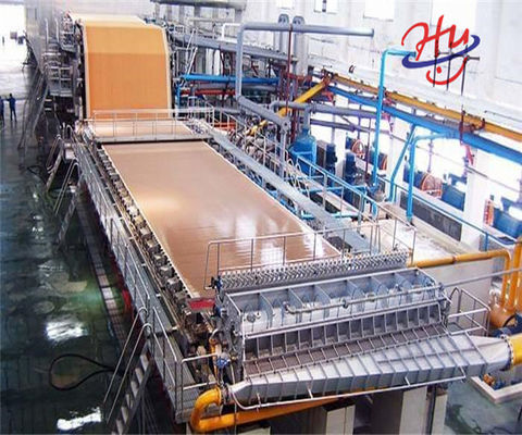 2400mm 100m/Min Kraft Paper Making Machinery pour le papier de tuyautage