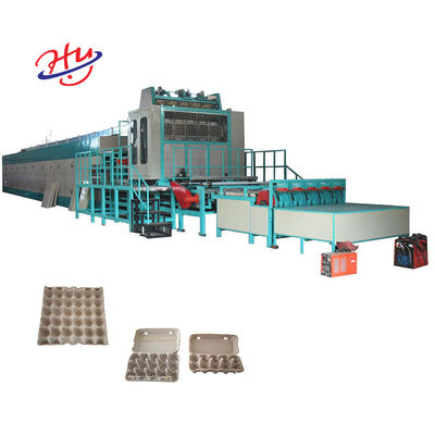 système de papier de Tray Machine Line With Drying des oeufs 1000pcs/H