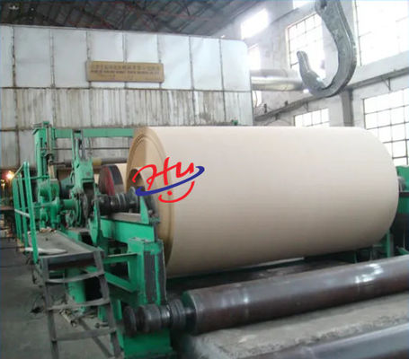 Machines de fabrication de papier d'emballage de tube du fil 10T/D ridées pour la production de moulin