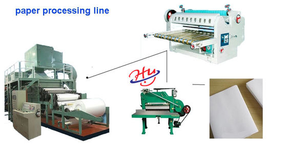 machine à grande vitesse 180m/Min de fabrication de papier de 3200mm 100T/D A4